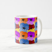 Pansy Collage Kaffeetasse (VorderseiteRechts)