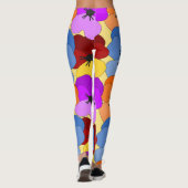 Pansy Collage Leggings (Rückseite)