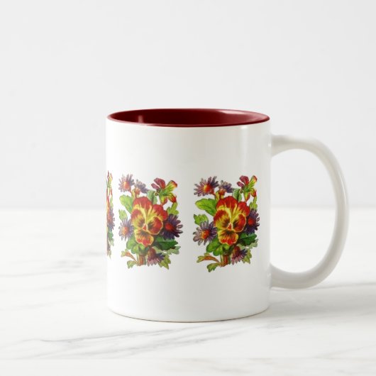 Pansy Daisy Tasse (Rechts)