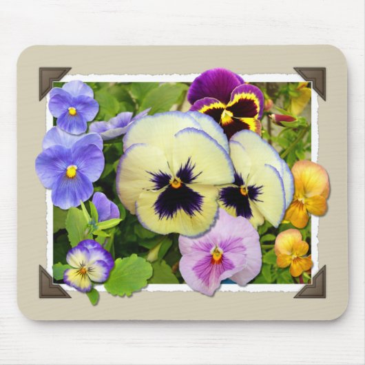 Pansy Delight ~ Mousepad (Vorne)