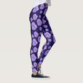 Pansy Design auf Leggings (Rechts)