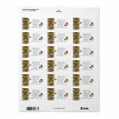 Pansy Display ~ Label # 5 Adressaufkleber (Vorne)