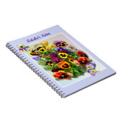 Pansy Display Notizblock (Rechte Seite)
