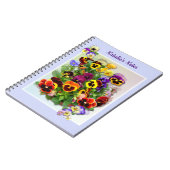 Pansy Display Notizblock (Linke Seite)