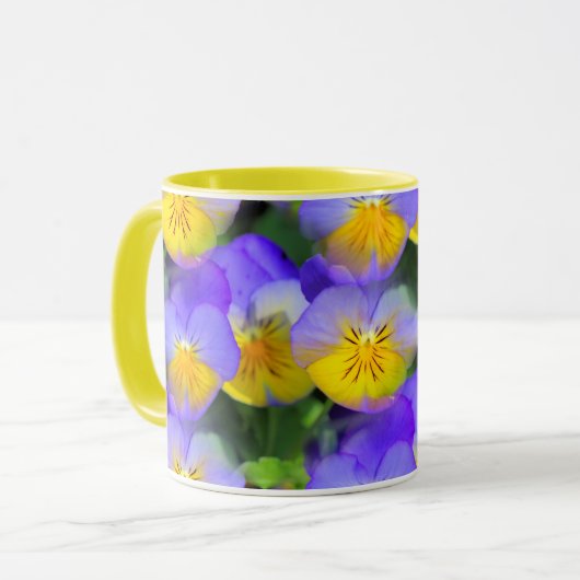 Pansy echos tasse (Vorderseite Links)