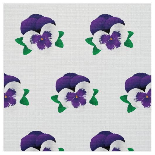 Pansy Fabric Stoff (Muster)