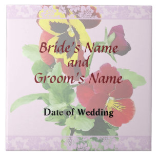 Pansy Family Wedding Products Fliese