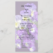 Pansy Family Wiedersehen Programm (Vorderseite)