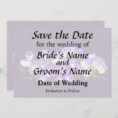 Pansy Family Wiedersehen Save The Date (Vorne/Hinten)