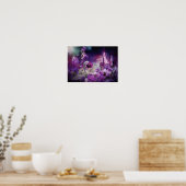 Pansy Fantasy Art Poster/Print Poster (Küche)