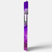 Pansy floral lila name Case-Mate iPhone hülle (Rückseite / Rechts)