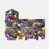 Pansy Foto Collage: Kaleidoskop der blühenden Schö Geschenkschachtel (Ungefaltet)