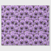 Pansy Garden Geschenkpapier (Flach)