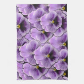 Pansy Garden Geschirrtuch (Vertikal)