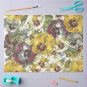 Pansy Garden Tissue Paper Seidenpapier (Basteln)