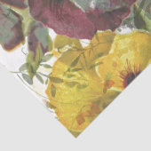 Pansy Garden Tissue Paper Seidenpapier (Ausschnitt)