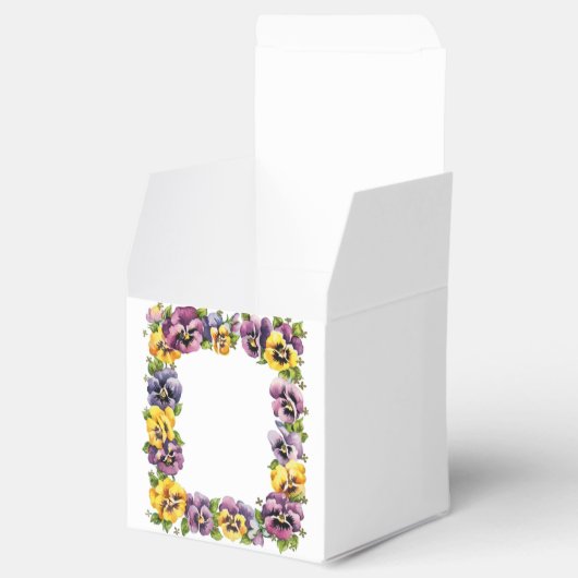 Pansy Geschenkboxen Geschenkschachtel (Geöffnet)