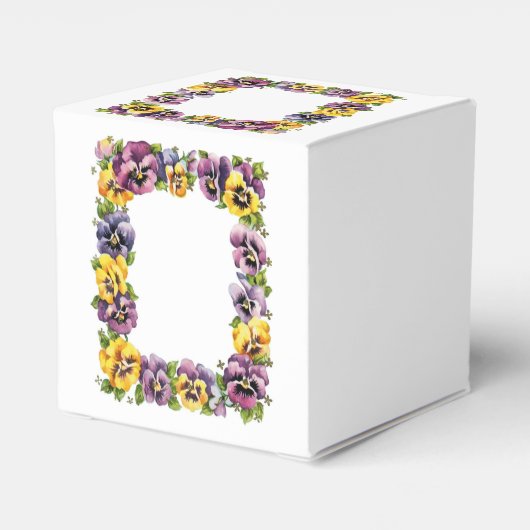 Pansy Geschenkboxen Geschenkschachtel (Rückseite)