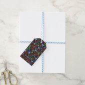 Pansy-Geschenketikett Geschenkanhänger (Mit Garn)