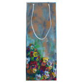 Pansy Gift Bag Geschenktüte Für Weinflaschen (Rückseite)