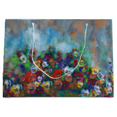 Pansy Gift Bag Große Geschenktüte (Vorderseite)