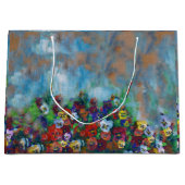 Pansy Gift Bag Große Geschenktüte (Vorderseite)