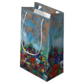 Pansy Gift Bag Kleine Geschenktüte (Rückseite Schrägansicht)