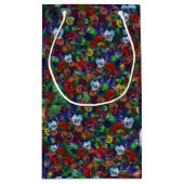 Pansy Gift bag (rot) Kleine Geschenktüte (Rückseite)