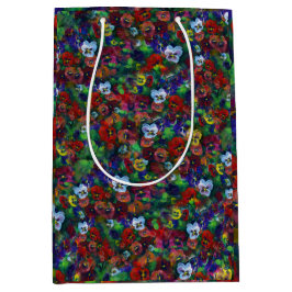 Pansy Gift bag (rot) Mittlere Geschenktüte