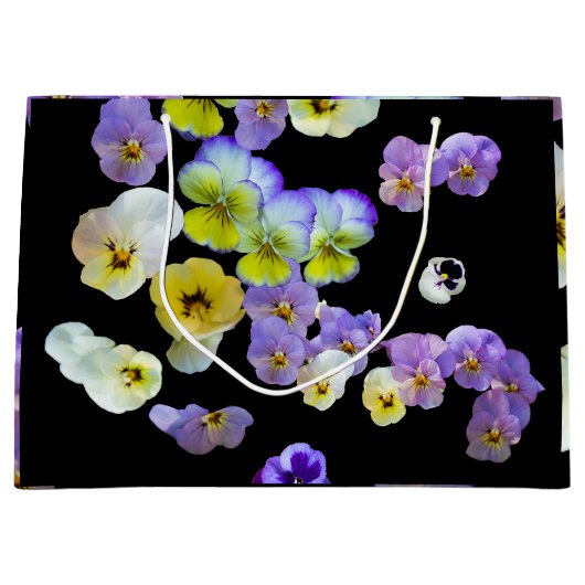 Pansy Gift Bags Große Geschenktüte (Vorderseite)