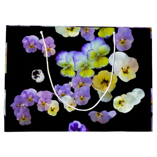 Pansy Gift Bags Große Geschenktüte (Rückseite)