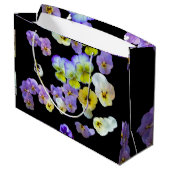 Pansy Gift Bags Große Geschenktüte (Rückseite Schrägansicht)