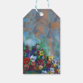 Pansy Gift Tag Geschenkanhänger