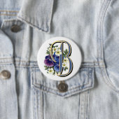 Pansy-Initiale - B Button (Beispiel)
