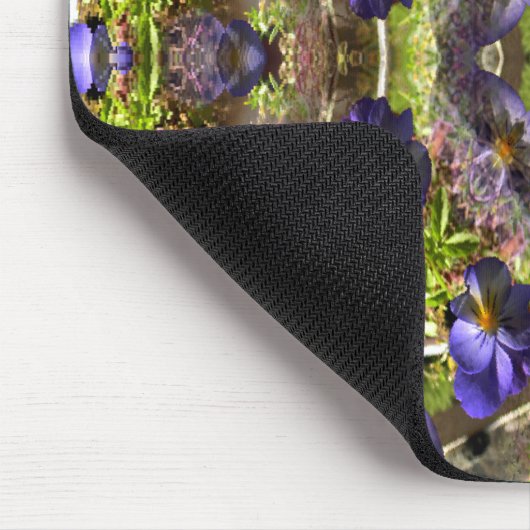 Pansy ist auf einem Platter... Mousepad (Ecke)