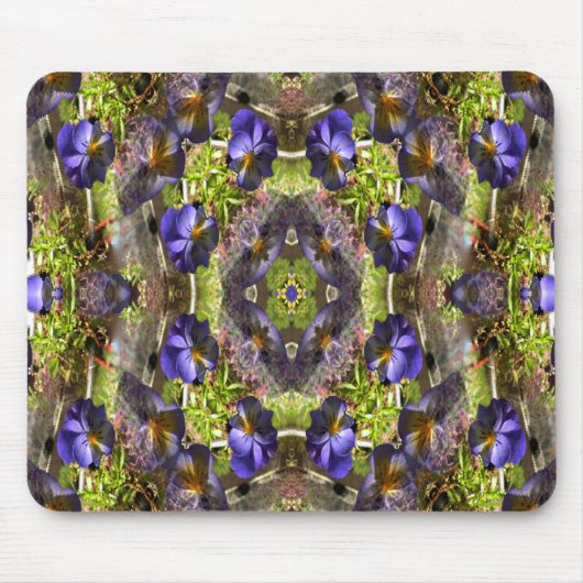 Pansy ist auf einem Platter... Mousepad (Vorne)