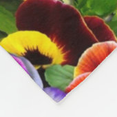 Pansy Kaskade Fleecedecke (Ecke)