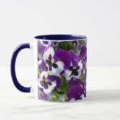 Pansy-Keramik-Kaffee-Tasse Tasse (Links)