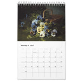Pansy-Kunst-Kalender (11" x 7") Kalender (Feb 2027)