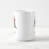 Pansy Lover Floral Personalisiert Custom Kaffeetasse (Mittel)