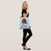 Pansy Lover Floral Personalisiert Custom Tasche (Am Model)