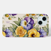 Pansy Lovers Glorious Case-Mate iPhone Hülle (Rückseite (Horizontal))