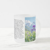 Pansy Mattglastasse (VorderseiteRechts)