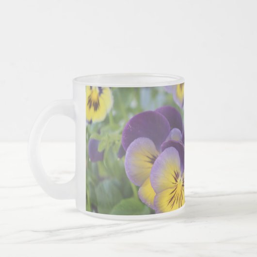 Pansy mattiert Cup Mattglastasse (Links)