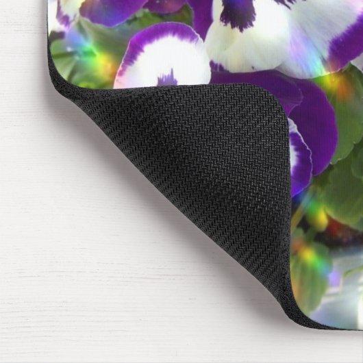Pansy-Mausunterlage Mousepad (Ecke)