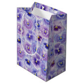 Pansy Mittlere Geschenktüte (Rückseite Schrägansicht)