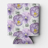 Pansy-Muster Dosenkühler (Vorderseite)