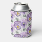 Pansy-Muster Dosenkühler (Kanne Rückseite)
