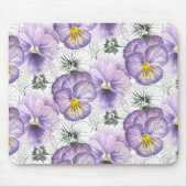 Pansy-Muster Mousepad (Vorne)