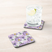 Pansy-Muster Untersetzer (Rechte Seite)